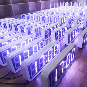 Thiết kế hiện đại bệnh viện tiêu chuẩn Đồng hồ kỹ thuật số NTP thời gian hiệu chuẩn cho sân bay ga tàu điện ngầm cung cấp - Product Image 1