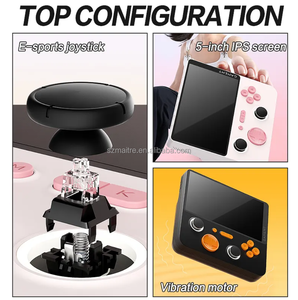 Süper Mini E5 artı Video elde kullanılır oyun konsolu 128GB oyun hafıza kartı <span class=keywords><strong>PS1</strong></span> için önyükleme oyunları 6000mah şarj edilebilir pil - Product Image 3