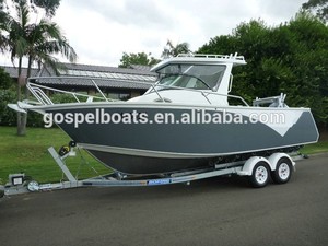 Bateaux <span class=keywords><strong>de</strong></span> <span class=keywords><strong>pêche</strong></span> en aluminium avec cabine <span class=keywords><strong>de</strong></span> couchage - Product Image 4