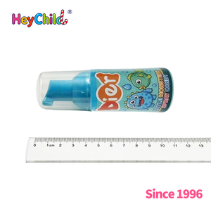 Bonbons en gros personnalisés sous marque privée, bonbons spray monstres amusants aux saveurs de fruits, autocollant tatouage inclus, design flacon spray, OEM - Product Image 6