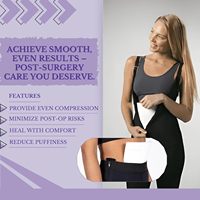 Láminas de Compresión ABS de Grado Médico WOXIN para Después de una Liposucción - Prenda Postoperatoria para Liposucción, Abdominoplastia, Recuperación de BBL, 8x11 Pulgadas (Paquete de 3)