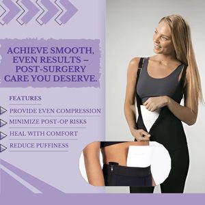 Láminas de Compresión ABS de Grado Médico WOXIN para Después de una Liposucción - Prenda Postoperatoria para Liposucción, Abdominoplastia, Recuperación de BBL, 8x11 Pulgadas (Paquete de 3) - Product Image 2