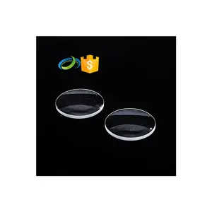 Optical Lenses Factory Single Crystal CaF2 Biconvex Lens With UV Coatings