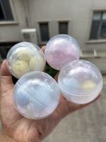 Knapperige Squishy TPR Stressverlichtende Knijpbal Langzaam Terugverende Sensorische Fidget Decompressie Speelgoed Macaron Kleur Knapperig Geluid Unisex