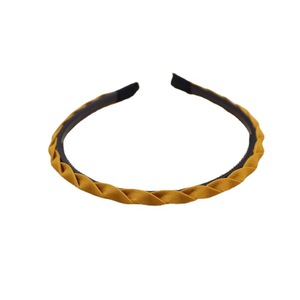 Diadema de tela estilo coreano, diseño plegado multicolor, ropa informal para mujeres y niñas - Product Image 5