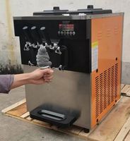 Grandes machines de distribution de crème glacée américaine avec pompe à air à usage commercial au pakistan uae dubai