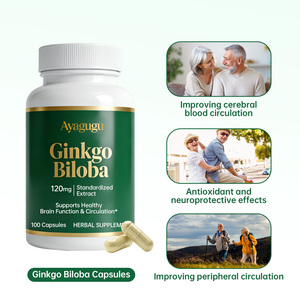 แคปซูลใบแปะก๊วยสกัดธรรมชาติบริสุทธิ์สูง ราคาโรงงาน ผลิตตามสั่ง เพื่อสุขภาพสมอง - Product Image 4