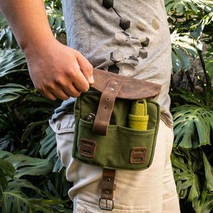 Free Sample Survival Camping <b>Pouch</b>, <b>Belt</b> Loop, Rustic and Handy <b>Tool</b> Bag, Weather Resistant Outdoor Accessories, Traveling - Product Image 2