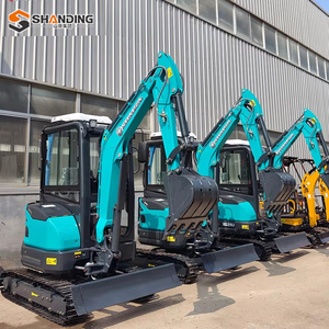 Livraison Gratuite SHANDING Mini-Excavatrices 1, 2, 3, 5 Tonnes, Moteur EPA, Pelle, Digger, Bagger, Excavatrice sur Chenilles - Product Image 3