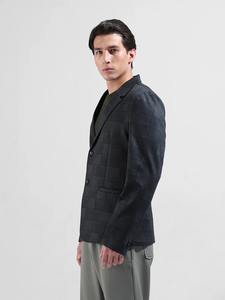 Blazer Casual a Cuadros Premium para Hombre, Chaqueta Elegante de Corte Entallado Diseñada para Profesionales de Oficina, Reuniones de Negocios, Viajes y Moda - Product Image 3