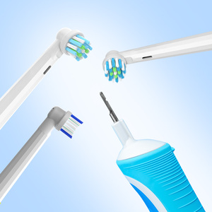Têtes de <span class=keywords><strong>brosse</strong></span> à dents de remplacement durables, recharges compostables à base de plantes, matériaux biodégradables personnalisables - Product Image 5