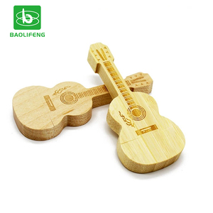 Cadeau De <span class=keywords><strong>vente</strong></span> En Bois <span class=keywords><strong>guitare</strong></span> usb Lecteur <span class=keywords><strong>Flash</strong></span> bâton clé usb personnalisée logo - Product Image 1