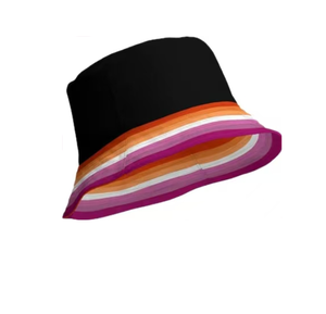 Лесбийская шляпа-ведро на заказ, шляпы для рыбалки, летние дорожные пляжные УФ-защита от солнца, Упаковочная Кепка для рыбаков для мужчин и женщин, подростков - Product Image 2