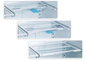Faible <span class=keywords><strong>consommation</strong></span> <span class=keywords><strong>d</strong></span>'énergie 438L Refroidissement par air Réfrigérateur à congélateur encastré à deux portes à montage inférieur pour usage domestique BCD-438W(BI) - Product Image 4
