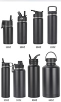 Bouteille d'eau et tasse isothermes en acier inoxydable 304 de 12 oz pour le sport, grande capacité, pour enfants et activités de plein air – Offre spéciale