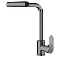 Robinet de cuisine extractible en acier inoxydable