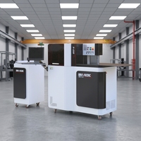 Machine de pliage automatique multifonctionnelle trois-en-un pour lettres en relief, pour plaques en aluminium, acier inoxydable et galvanisé, certifiée CE