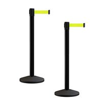 Ceinture rétractable en tube métallique 2022, support de gestionnaire, barrière de bureau, garde de sécurité post stanchion