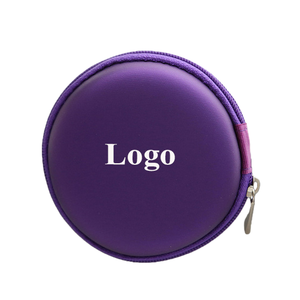 Custom Logo Printed Portable Travel Shockproof Carrying Personalized Earphone Case Zipper Small EVA Household OEM Tool Case - Product Image 1