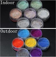Pigmen Perubahan Warna UV, Bubuk Fotokromik Aktif Sinar Matahari, Tidak Beracun, Perubahan Warna Bolak-Balik untuk Kerajinan Resin, Kaos, dan Lainnya
