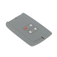 Pour Renault Kolega Smart couverture de clé de voiture à 4 boutons sac de clé en Silicone de protection pour accessoire de clé Espace Kolega