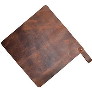 Removedor de tazones creativo de cuero PU con aislamiento térmico, tapete de cocina antideslizante, removedor de tazones apto para microondas. - Product Image 4