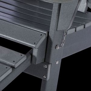 Good Quality Modern <b>Plastic</b> Foldable Breathable Lounge Recliner <b>Dining</b> <b>Chair</b> Outdoor Garden Patio Furniture - Product Image 3