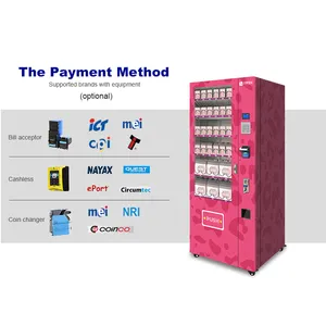 Popular Vending Care Perfume Products Vending Machine Makeup Combination Vending Machine Beauty Coin Operated Machine