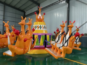 Parque de atracciones Funfair Games Rides Kids Jumping <span class=keywords><strong>Kangaroo</strong></span> Ride en venta - Product Image 4