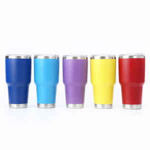 كوب معزول حراريًا من الفولاذ المقاوم للصدأ مع غطاء سعة 30 أونصة، الأكثر مبيعًا - Product Image 1