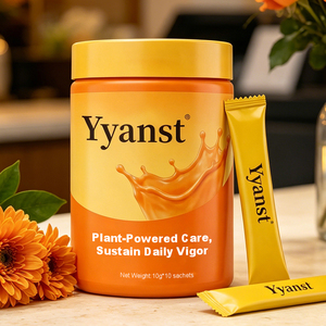 OEM Venta al por Mayor a Granel, Bebida Energética Instantánea en Polvo para el Cuidado Diario y Vigor Sostenible, a Base de Plantas, 10g*10 Sobres Individuales, Tarro de Plástico Naranja - Product Image 4