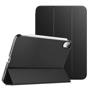 Funda Protectora MoKo Resistente a Golpes, <span class=keywords><strong>de</strong></span> Cuero PU Premium, Delgada, Ligera, con Parte Trasera Transparente y Tapa Triple para iPad Mini 7 8.3 2024 - Product Image 1