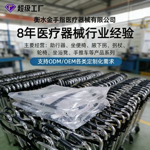 Golden Finger Aluminum Alloy <b>Walker</b> With Wheels Foldable For <b>Elderly</b> Outdoor Use - Product Image 5