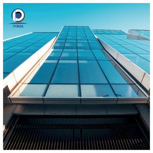 Système de vitrage structurel pour façade en verre trempé feuilleté, résistant aux typhons, pour villas tropicales en bord de mer - Product Image 6