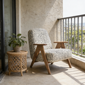 Sillón de Salón Elegante y Cómodo con Tela de Alta Calidad, Cojines Suaves, Patas de Madera Maciza, Diseño Moderno, Sillón de Descanso - Product Image 1