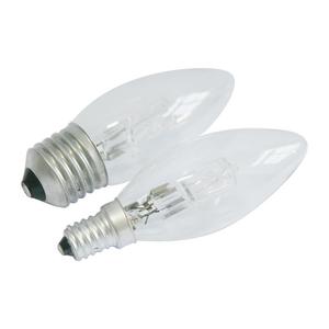 Yourlux nóng bán energying tiết kiệm C35 E27 E14 cơ sở 28W 42W <span class=keywords><strong>53W</strong></span> đèn <span class=keywords><strong>Halogen</strong></span> nến - Product Image 4