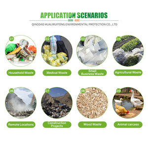 Incinérateur de déchets industriels, moteur de machine, capacité 500 kg/lot, multi-combustibles (Diesel/Gaz naturel/GPL) pour déchets solides dangereux - Product Image 3