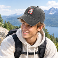 Casquette de baseball 100 % coton tendance avec broderie « Have a Good Time », légère, protection solaire, réglable