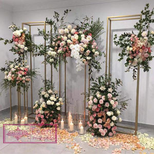 ديكور في الهواء الطلق للحفلات ديكور الزهور لوازم الزفاف خلفية - Product Image 2