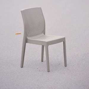 Wholesale Square-Shaped Mesh Molded Plastic Chair with Durable Plastic Base, Stackable Lightweight - Product Image 5