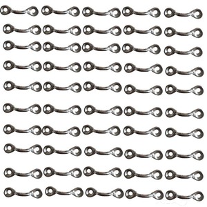 Pernos de ojo tipo C de acero inoxidable, acabado 2B de grado 304, para herrajes de cubierta de barco, kayak, canoa, paquete de 50 - Product Image 3