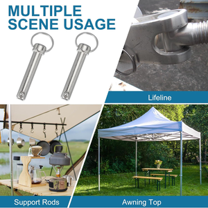 <span class=keywords><strong>Goupille</strong></span> à bille à dégagement rapide et maintien robuste personnalisable, fabriquée en alliage durable - Product Image 4