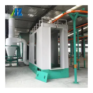 China Manufacture Price Aluminium Metal Surface Treatment Powder Coat Process Powder Coating Plant