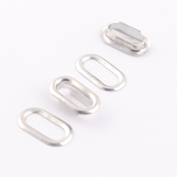 Œillet et œilleton ovales en laiton de 10 mm pour accessoires de sangle en cuir