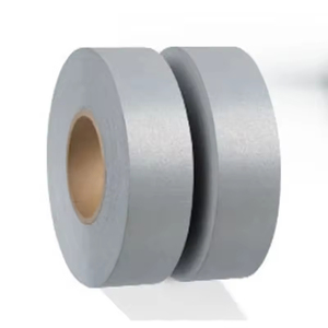 Tira Reflectante Personalizada de Poliéster Tc para Coser en <span class=keywords><strong>Ropa</strong></span>, Material Tc/poliéster, <span class=keywords><strong>Tiras</strong></span> Plateadas de Alta Visibilidad - Product Image 4