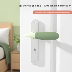 Coperchio della maniglia della porta in Silicone per bambini piccolo uccello fornitura transfrontaliera Anti-collisione protezione morbida per neonati - Product Image 4