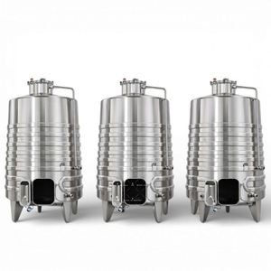 Cuve à vin en acier inoxydable avec agitateur pour vin, cidre, spiritueux et jus – Capacités de 1000L à 10000L - Product Image 1