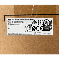 Vente Flash Delta VFD1A6ME21ANNAA ME300 0.2kW 230V Monophasé IP20 Variateur de Fréquence Vectoriel 50/60Hz pour Contrôle de Vitesse de Moteur de Convoyeur