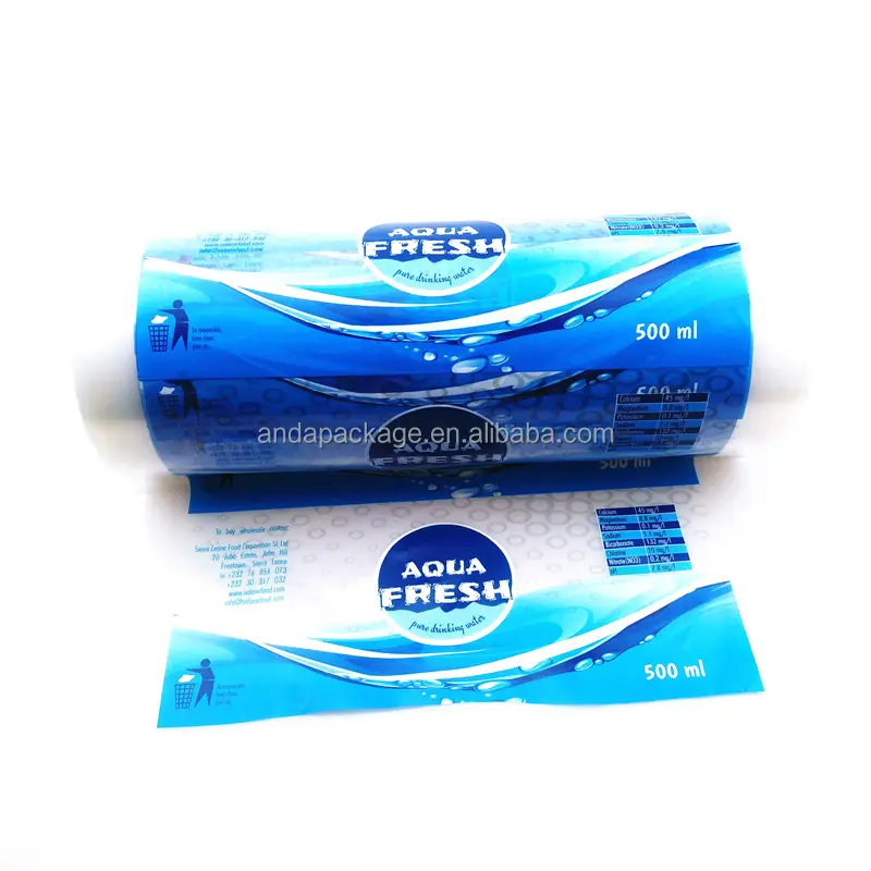 LDPE Kemasan Tas Plastik Air, Kantong Plastik Air Minum, Paket Air