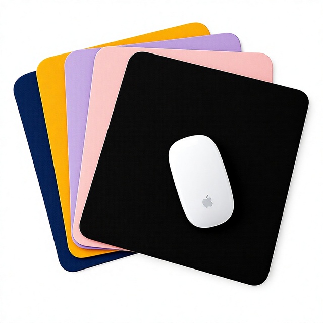 Custom Color Rectangular Mouse Pad Smooth Surface Office Gaming Mouse Mat Private Label Logo Wholesale